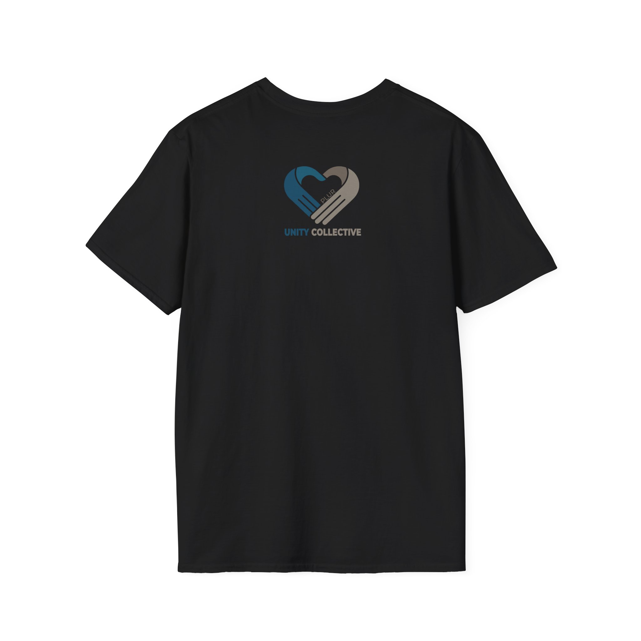 PLUR Unity Collective Tie-Dye Heart T-Shirt - Image 2