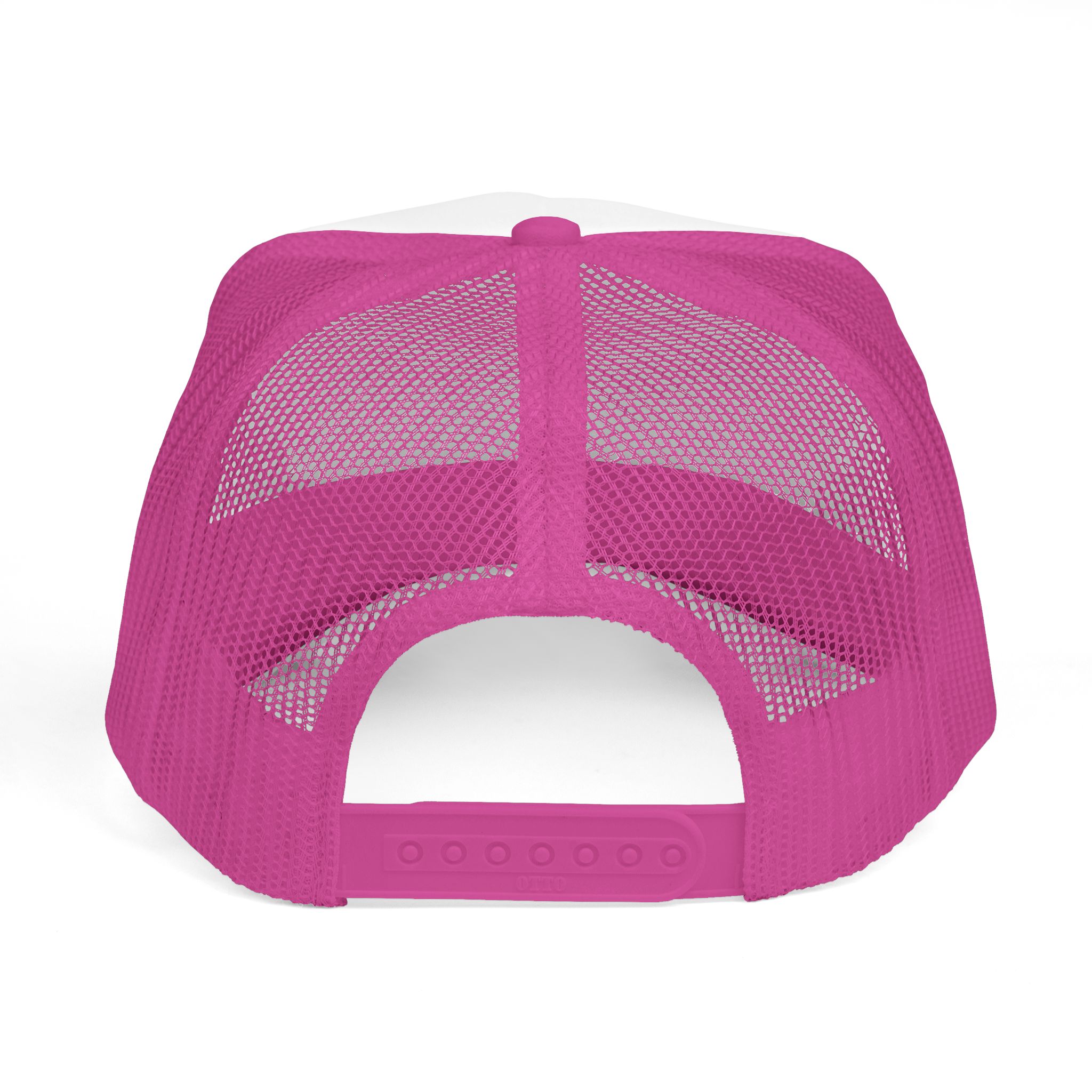 Tie-Dye Heart Hand Trucker Cap — Rainbow 'PUC' Love Design - Image 7